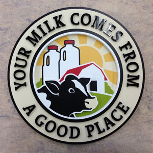 Mid-Atlantic Dairy Association 3D Sign